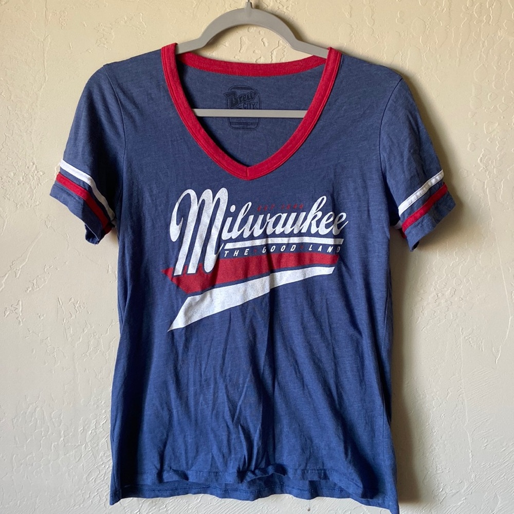 Milwaukee V-Neck T-Shirt